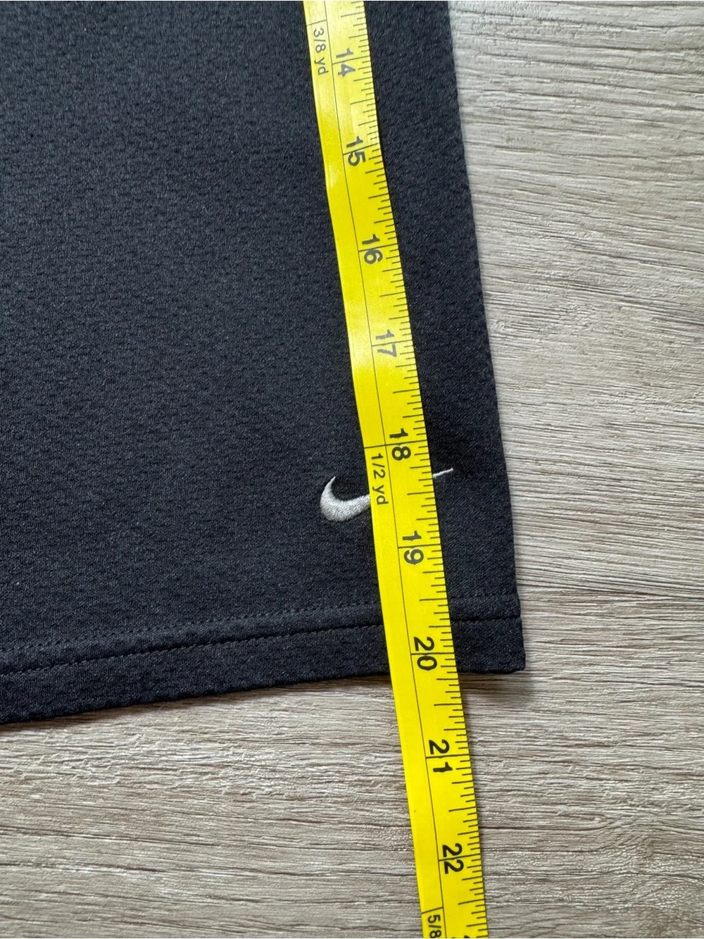 Nike Men XL Dri FIT Athletic Shorts Black Running Workout Gym Mesh Zipper Pocket